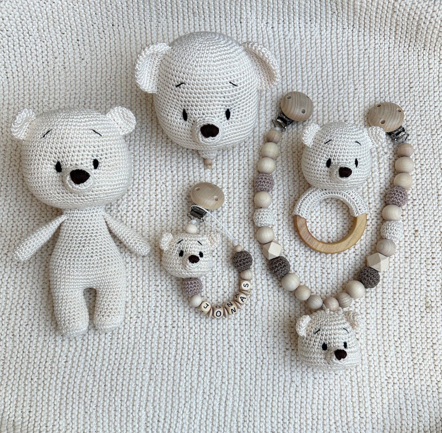 Set „TEDDY CREAM“