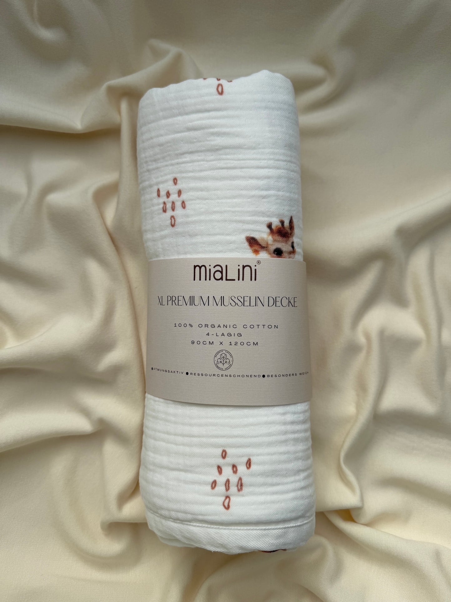 XL PREMIUM MUSSELIN DECKE „GIRA“