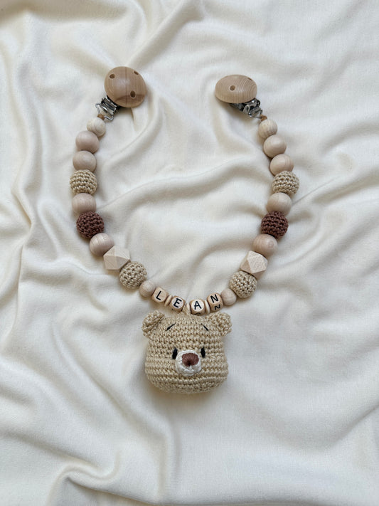 Kinderwagenkette "TEDDY SAND"