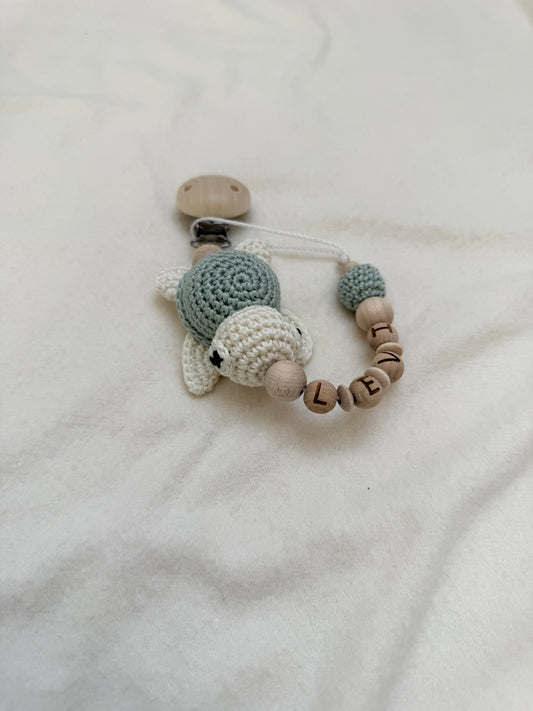 Schnullerkette „TURTLE MINT“