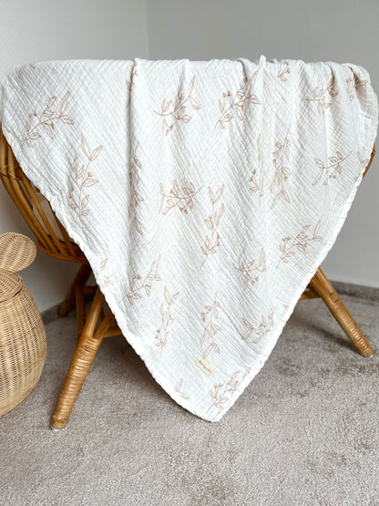 XL PREMIUM MUSSELIN DECKE „BLOOM“