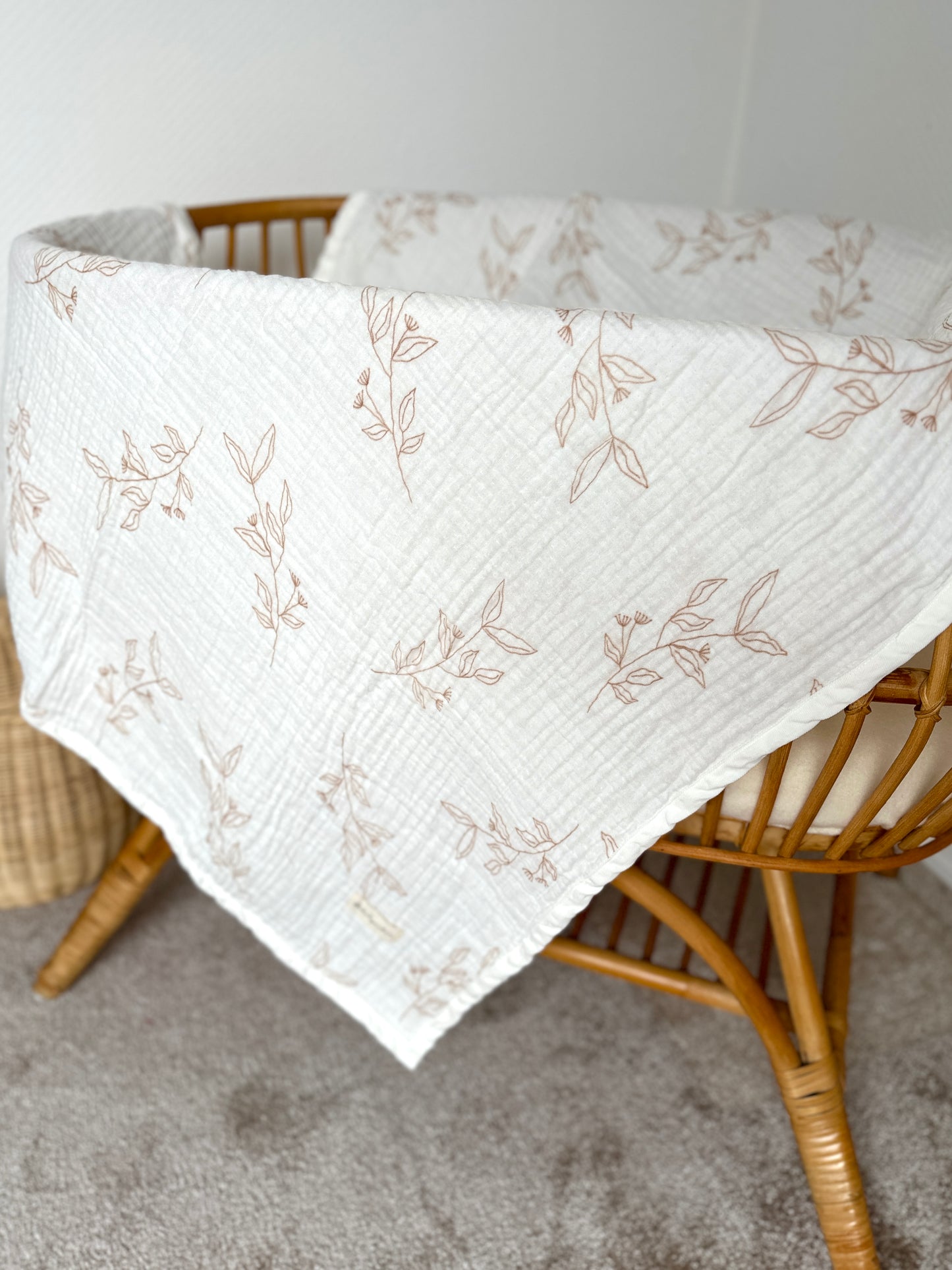 XL PREMIUM MUSSELIN DECKE „BLOOM“