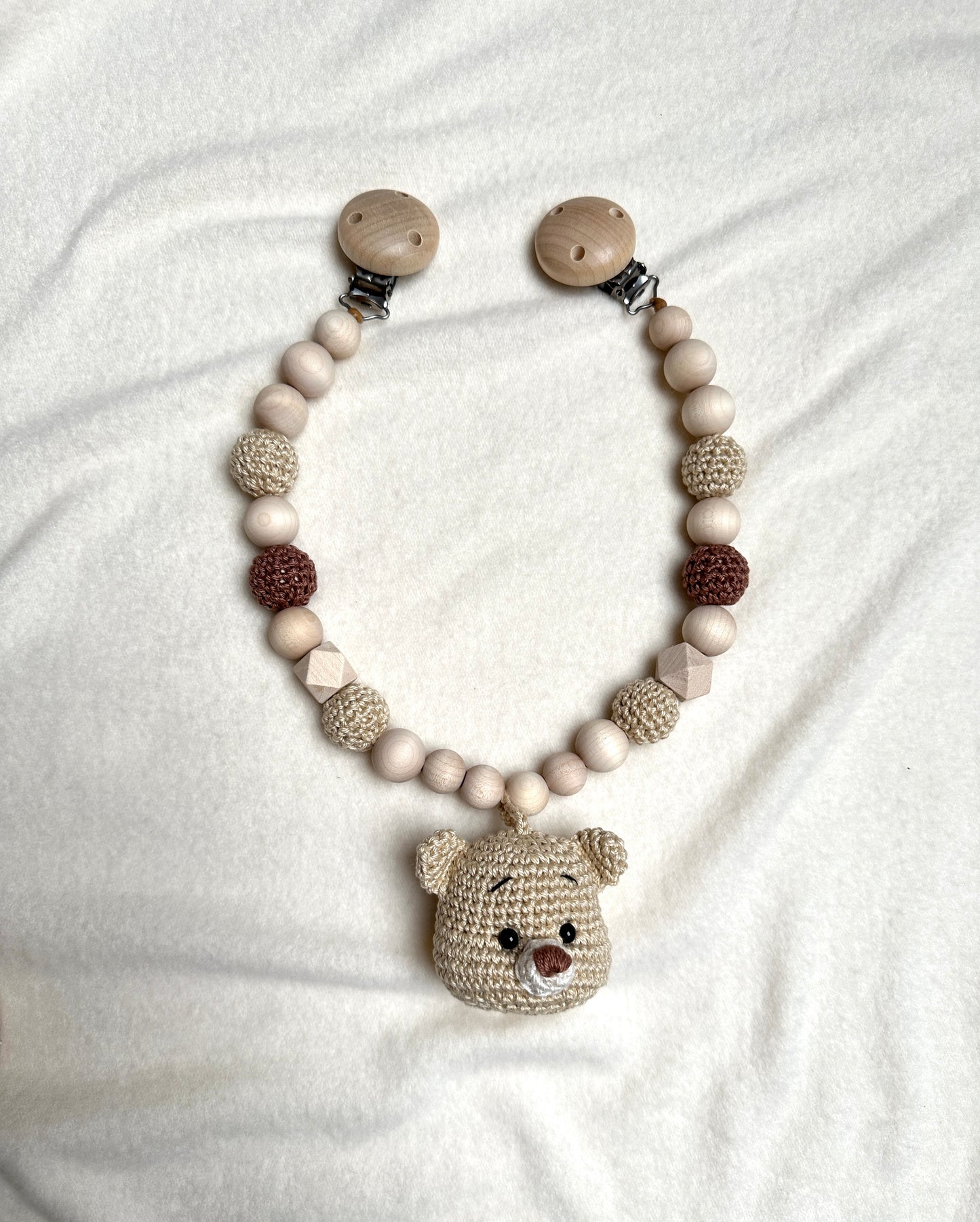 Kinderwagenkette "TEDDY SAND"