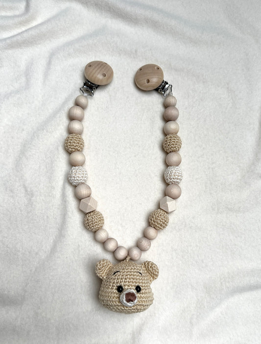 Kinderwagenkette „TEDDY NATURE“