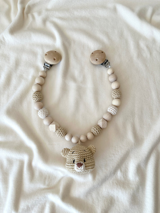 Kinderwagenkette „TEDDY NATURE“