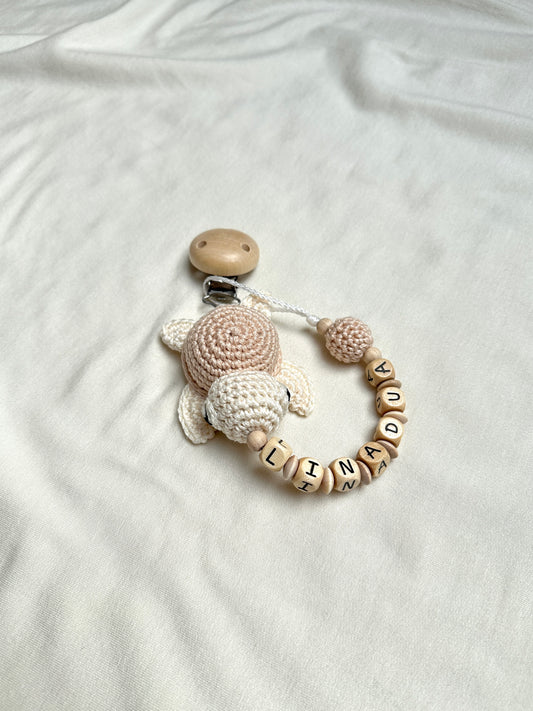 Schnullerkette „TURTLE NATURE“
