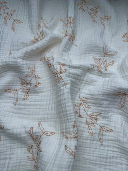 XL PREMIUM MUSSELIN DECKE „BLOOM“