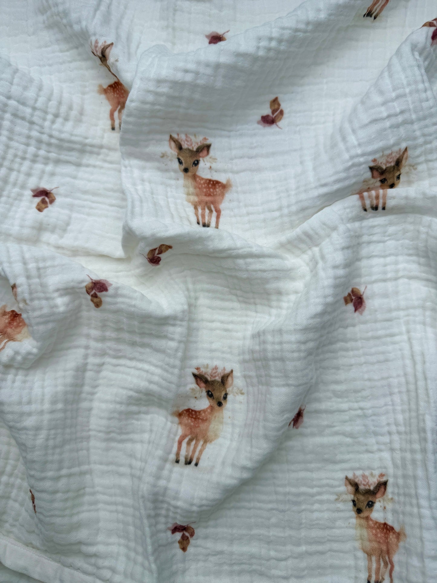 XL PREMIUM MUSSELIN DECKE „BAMBI“